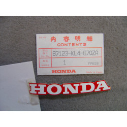 Emblème Honda Tête de Fourche XL250RE 1984 – Réf. 87123KL4670ZA