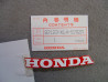 Emblème Honda Tête de Fourche XL250RE 1984 – Réf. 87123KL4670ZA
