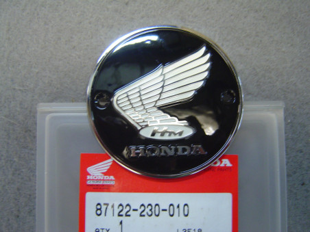 Emblème gauche réservoir Honda 87122-230-010