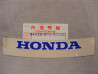 Décor autocollant bulle Honda CBR600FK 89 – Réf. 64220MT6600ZC