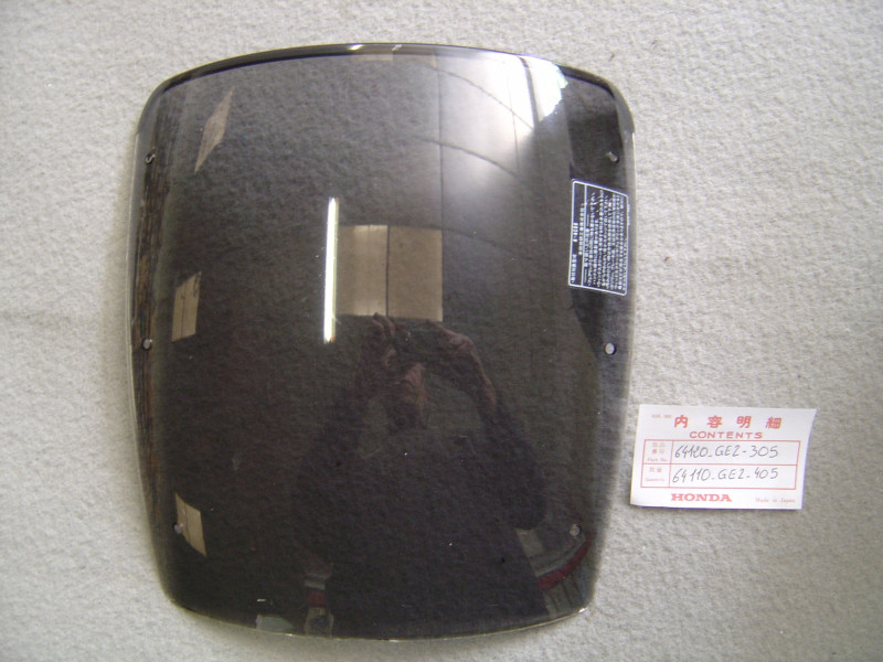 Bulle carénage tête fourche Honda MBX50 NSR50 - 64210GE2305