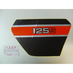 Décor autocollant cache latéral droit Honda XL125SC 82