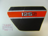 Décor autocollant cache latéral droit Honda XL125SC 82