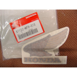 Décor gauche réservoir Honda VT500CD 83 - Réf. 87122MF5310