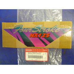 Décor Type 1 Cache Gauche Honda NX125S 1995 - Réf. 83512KAY700ZA