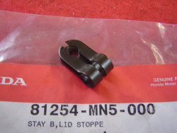 Tirant B butée couvercle sacoche GL1500 GL1800 F6B HONDA 81254-MN5-000