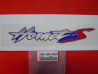 Décor autocollant fourche CB600F Honda - Réf. 64231MBZD00ZA