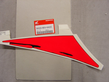 Décor autocollant auvent droit Honda CBR600FN 92 – 64309-MV9-640ZC