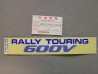 Décor autocollant couvercle latéral Honda XL600V 89/90 Type 2