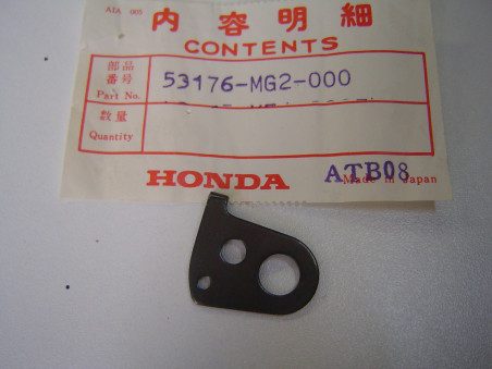 Plaque verrouillage manette starter Honda XL250R XL350R XL600R