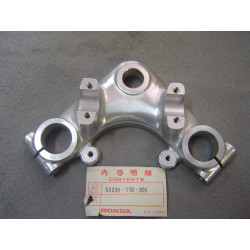 Té supérieur de fourche Honda TL125S SL125 - Réf. 53230110305
