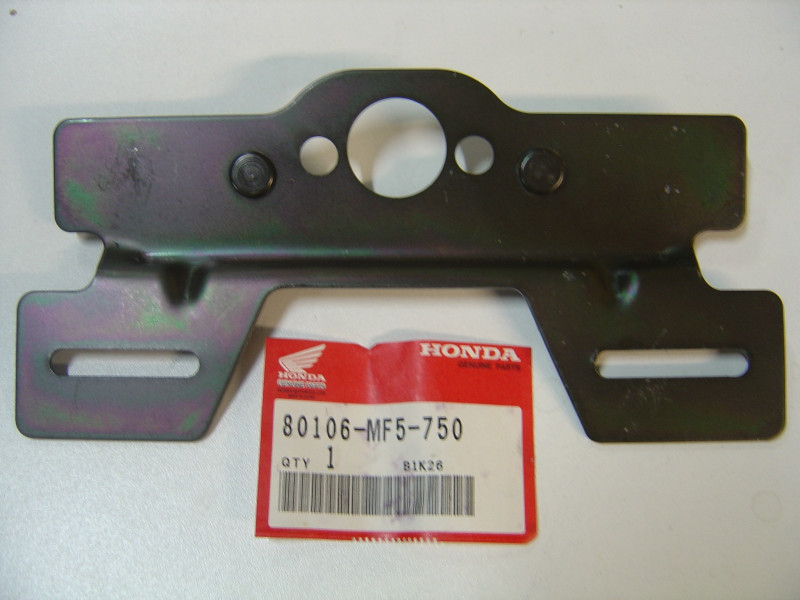Support plaque Honda VT500C 1985/1986 – Réf. 80106MF5750