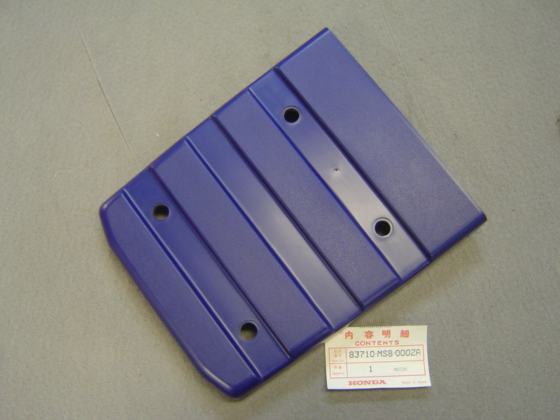 Plaque Porte Bagage Honda XRV650 88-89 Réf. 83710MS8000ZA