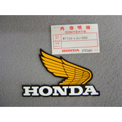 Décor autocollant radiateur droit Honda CR125RB CR250RB 81