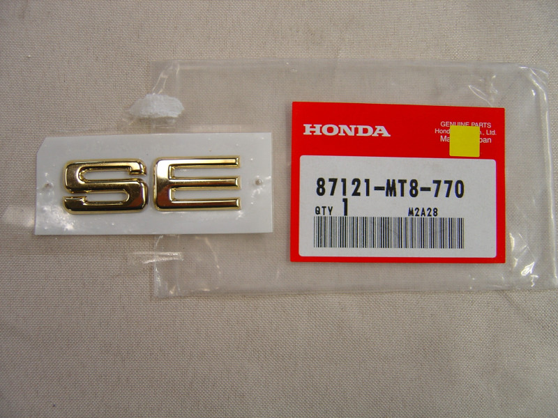 Honda GL1500 Logo SE Sacoche Gauche - Réf 87121MT8770