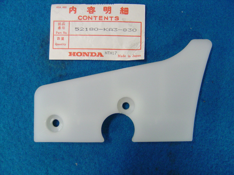 Support Patin Guide Chaîne Honda CR125R – Réf. 52180KA3830