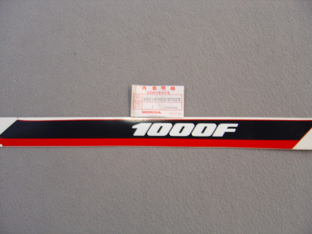 Décor autocollant carénage droit Honda CBR1000FL 1990
