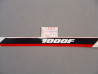 Décor autocollant carénage droit Honda CBR1000FL 1990