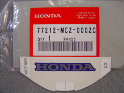 Décor autocollant de carénage arrière pour modèle CB900F2 2003 CB900F2 2002 et