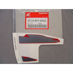 Autocollant réservoir gauche Honda NX650R 1994 - Réf. 87118MY2850ZA