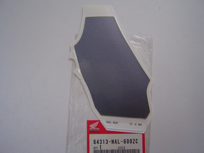 Décor autocollant carénage droit Honda CBR600 1995 - Type 3