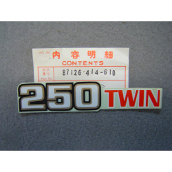 Autocollant Caches Latéraux Honda CB250T1 T2 | Réf. 87126414610
