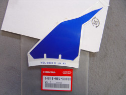 Décor autocollant B gauche code couleur type2 de CBR1000RR 2005