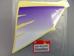 Autocollant 64241-MV9-840ZA (A) HONDA auvent gauche CBR600 94