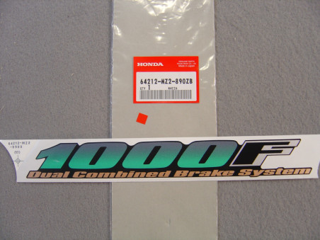 Décor autocollant carénage supérieur Honda CBR1000FR 1994 NH1D