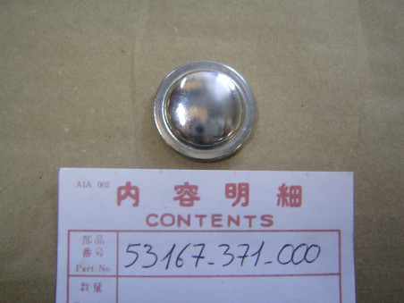 Embout chromé poignée Honda GL1000/1100 - Réf 53167-371-000