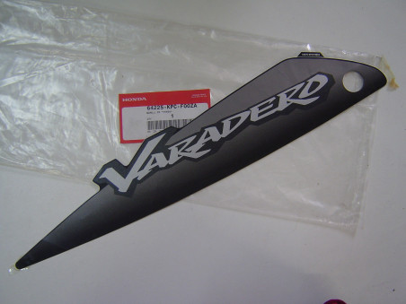 Décor autocollant tête de fourche G Honda XL125V - Réf. 64225KPCF00ZA