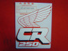 Autocollant réservoir gauche Honda CR250 88 - Réf. 87127KS7830