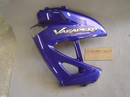 Auvent milieu gauche Honda XL1000V 03-05 PB341 - Réf. 64380MBTD20ZJ
