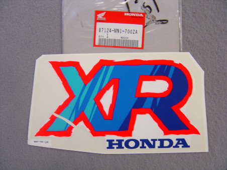 Autocollant Réservoir Gauche Honda XR600RN 1992 - 87124MN1700ZA