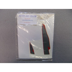 Autocollant réservoir gauche Honda NX650 1994 – Type 10