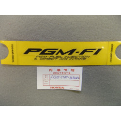 Décor autocollant siège CBR1100XX 01-04 Honda réf. 77218MATD50ZC