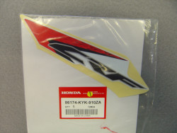 Décor autocollant d'ouie latérale (B) coté gauche de CRF125FE FH 15-17 code c