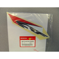 Décor Autocollant Ouïe Gauche Honda CRF125F 2015-2017