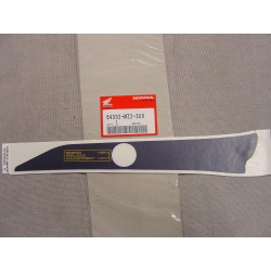 Décor Autocollant Auvent Droit Honda CBR1000FP 93 - 64302MZ2300