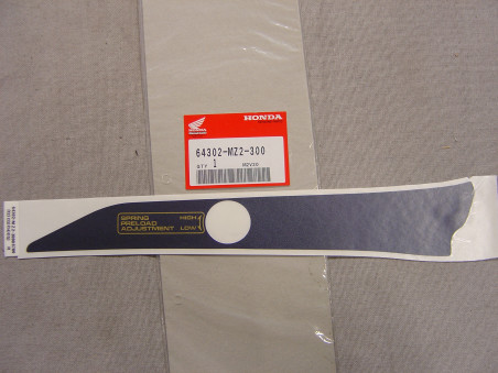 Décor Autocollant Auvent Droit Honda CBR1000FP 93 - 64302MZ2300