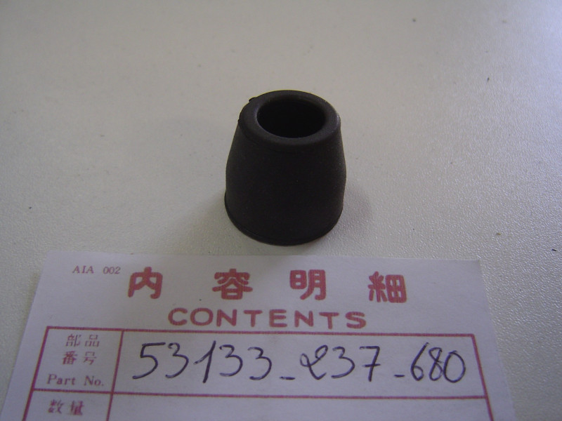 Silentbloc supérieur pontets guidon Honda CB250-350 CB450 - 53133-237-680