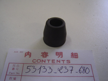 Silentbloc supérieur pontets guidon Honda CB250-350 CB450 - 53133-237-680