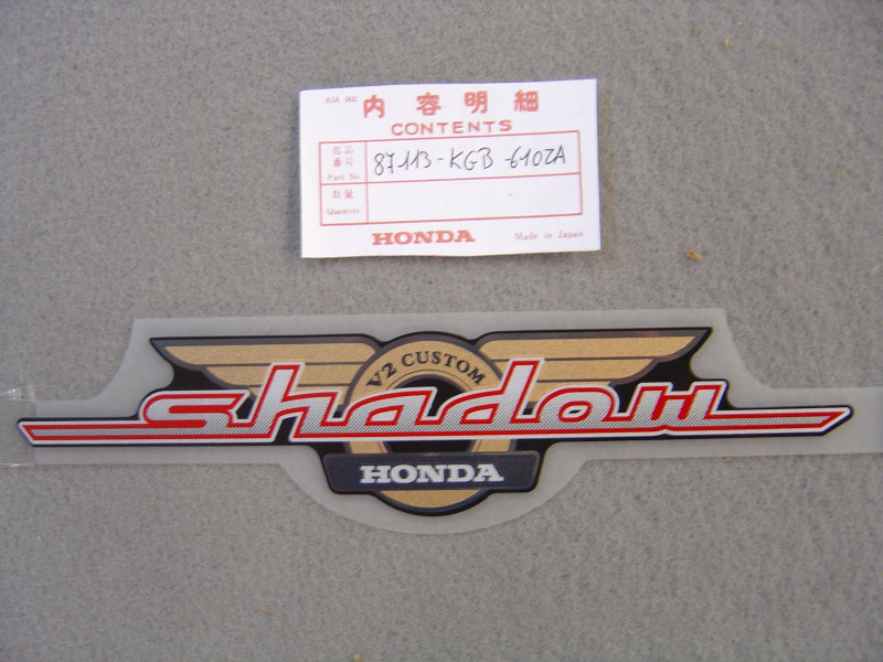 Décor Autocollant Réservoir Honda VT125CX 1999 NH359 – 87113KGB610ZA