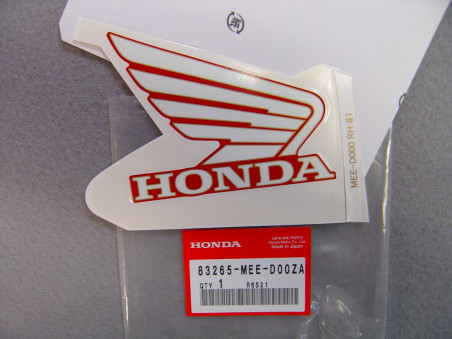 Autocollant réservoir droit CBR600RR Honda - 83265MEED00ZA