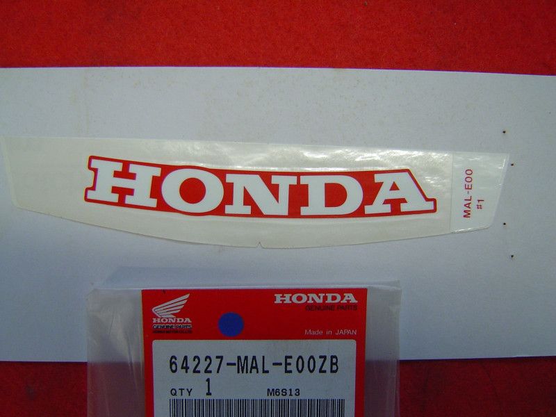 Décor autocollant tête de fourche Honda CBR600 97 - R127A