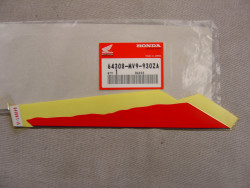 Décor autocollant (B) de auvent inférieur de CBR600FP 93  code couleur type