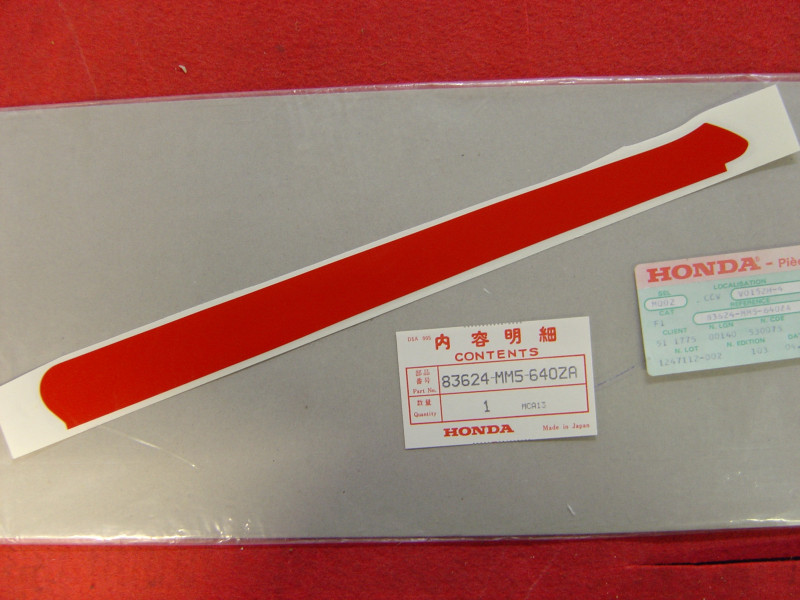 Décor Autocollant Gauche Honda CBR1000F Type 6 | 83624MM5640ZA