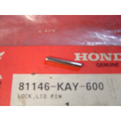 Goupille verrouillage faux réservoir Honda NX125 - 81146KAY600