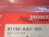 Goupille verrouillage faux réservoir Honda NX125 - 81146KAY600