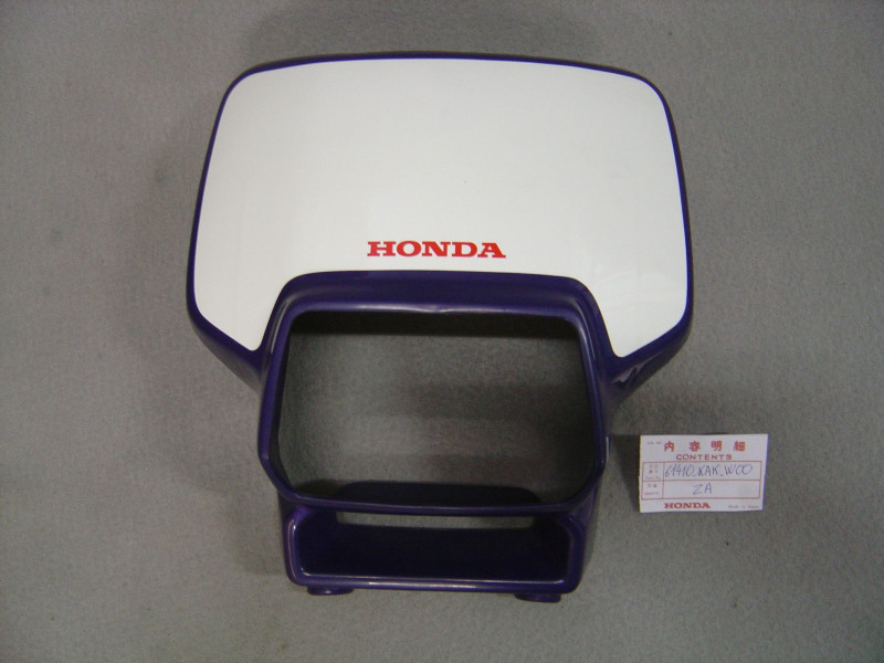 Plaque phare Honda CRM125R 97 - Réf. 61410KAKW00ZA